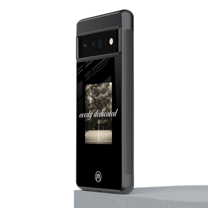 dedication back phone cover | glass case for google pixel 6 pro