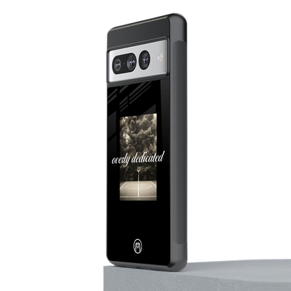 dedication back phone cover | glass case for google pixel 7 pro