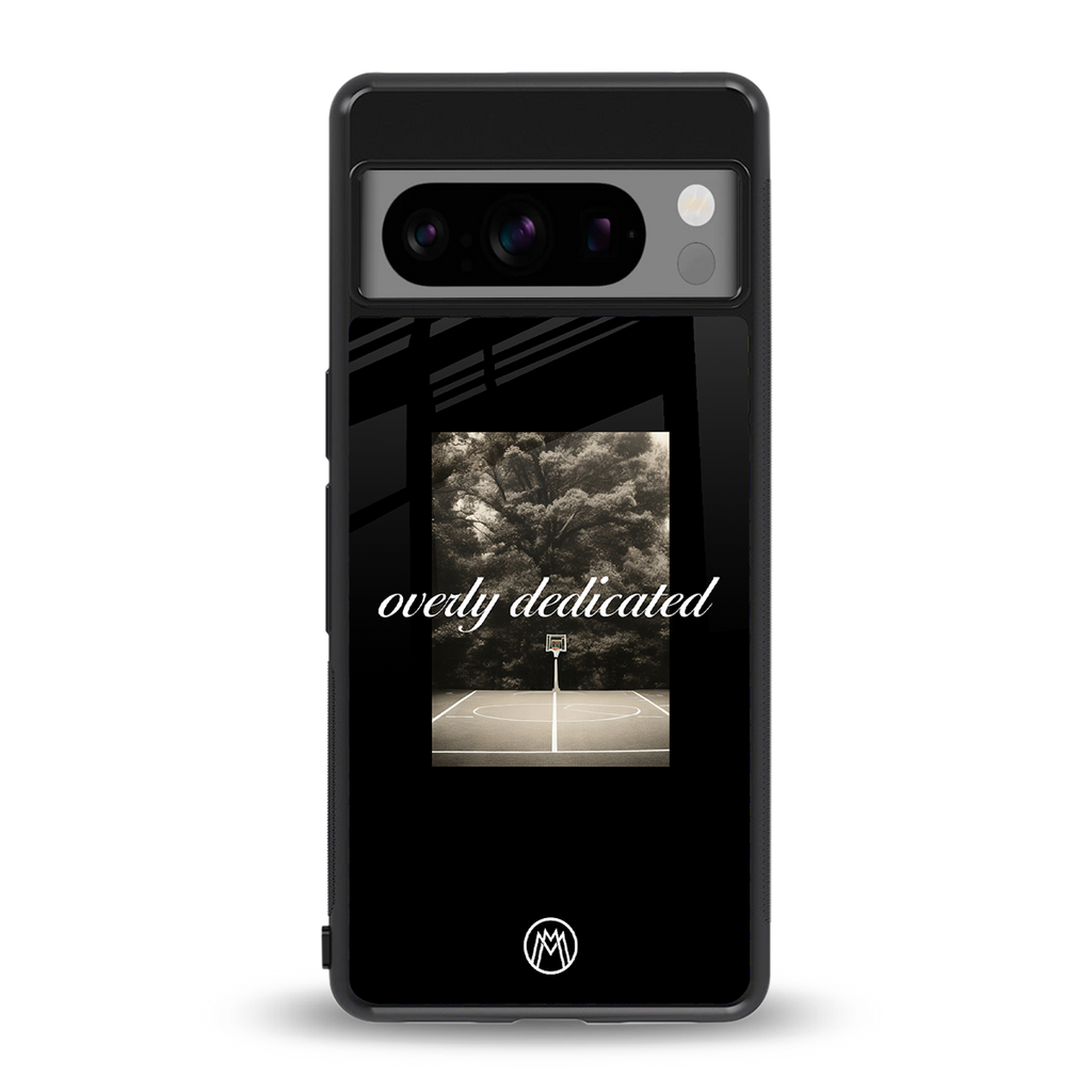 dedication back phone cover | glass case for google pixel 8 pro