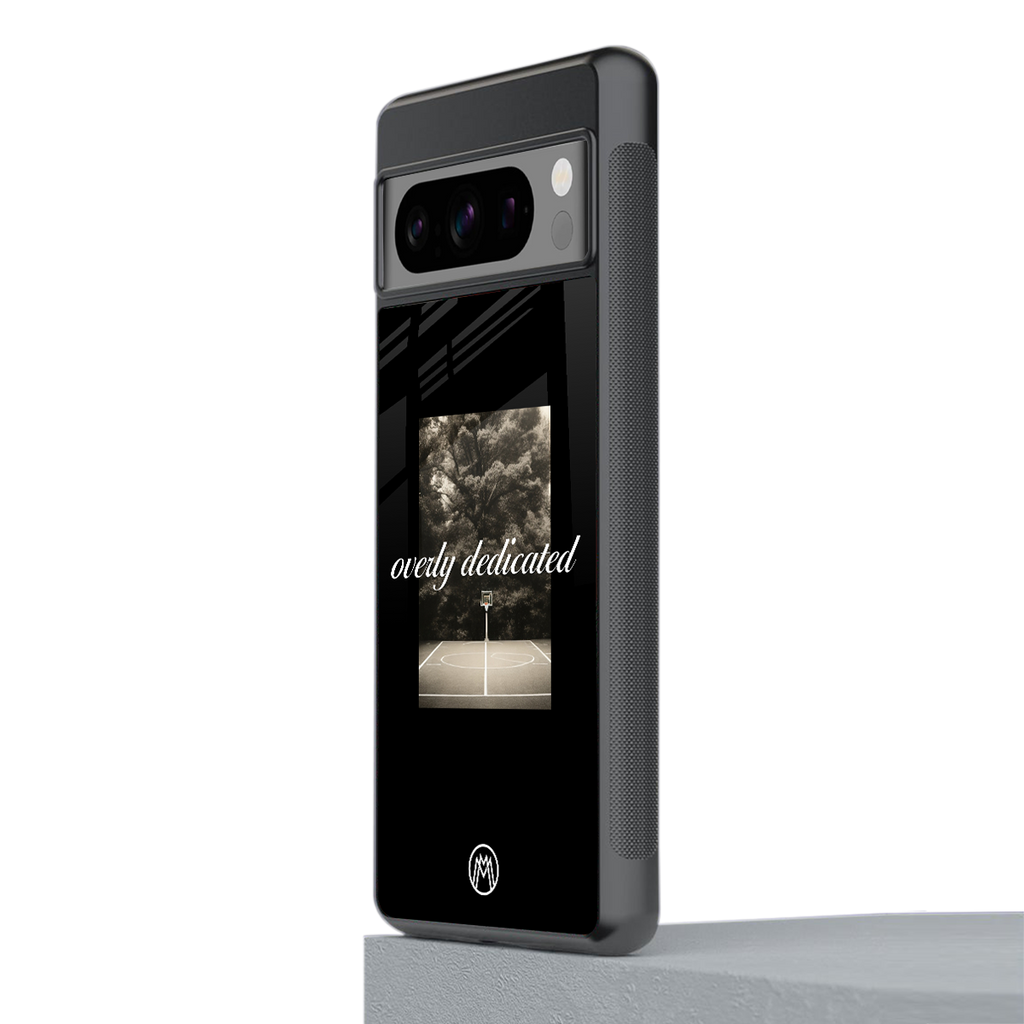 dedication back phone cover | glass case for google pixel 8 pro