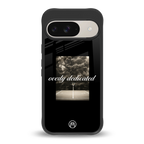 dedication back phone cover | glass case for google pixel 9