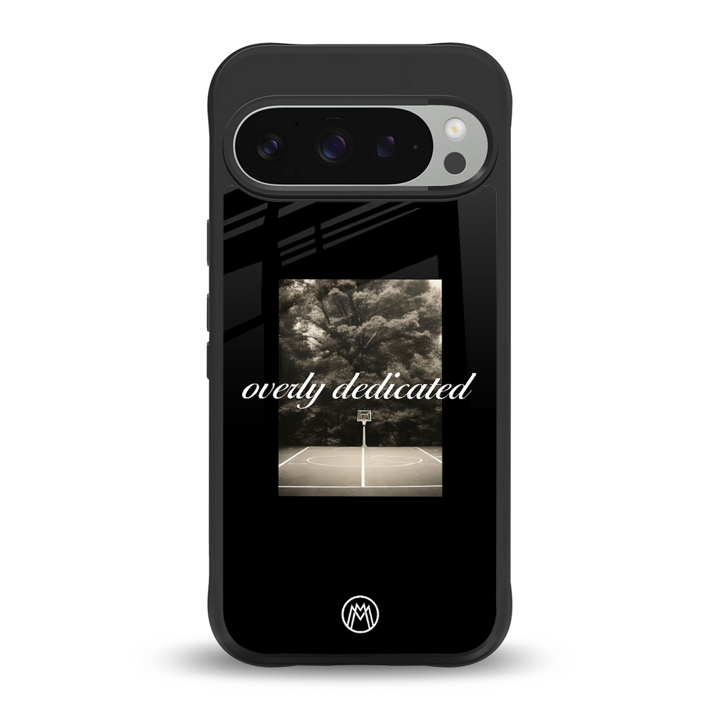 dedication back phone cover | glass case for google pixel 9 pro