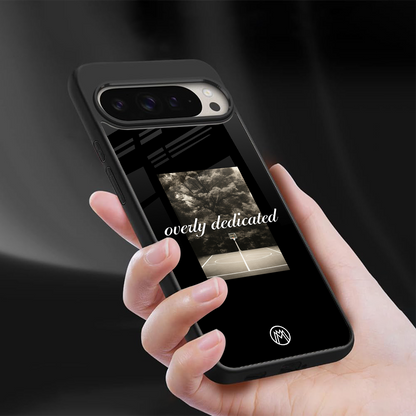 dedication back phone cover | glass case for google pixel 9 pro xl