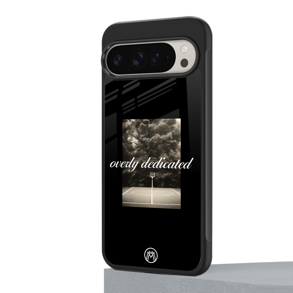 dedication back phone cover | glass case for google pixel 9 pro xl