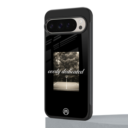 dedication back phone cover | glass case for google pixel 9 pro xl