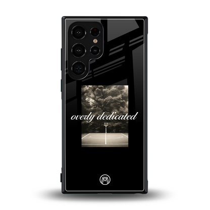 dedication back phone cover | glass case for samsung galaxy s24 ultra