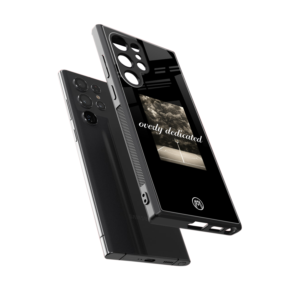 dedication back phone cover | glass case for samsung galaxy s24 ultra