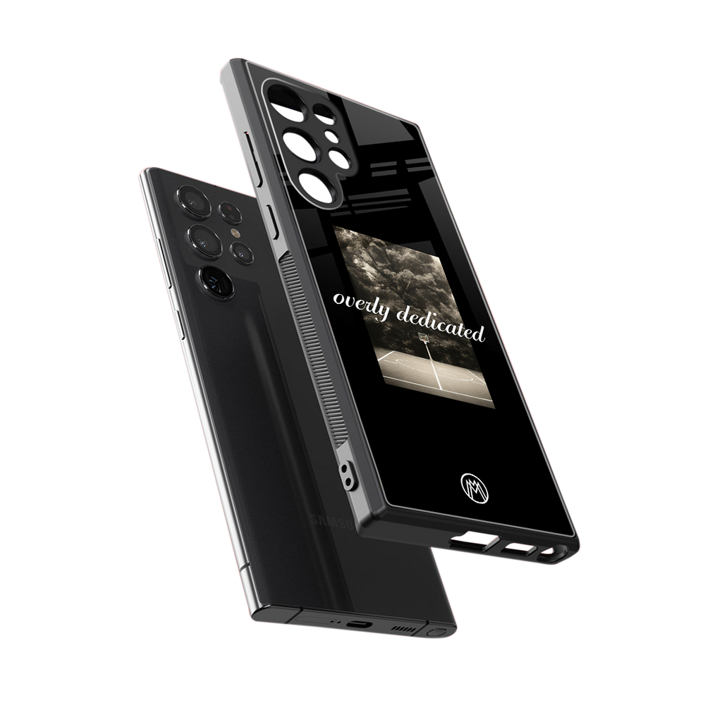 dedication back phone cover | glass case for samsung galaxy s23 ultra