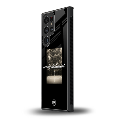 dedication back phone cover | glass case for samsung galaxy s23 ultra