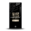 dedication back phone cover | glass case for samsung galaxy s25 ultra
