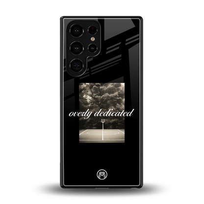 dedication back phone cover | glass case for samsung galaxy s25 ultra