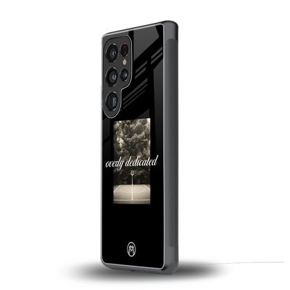 dedication back phone cover | glass case for samsung galaxy s25 ultra