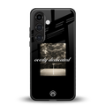 dedication back phone cover | glass case for samsung galaxy s23 plus