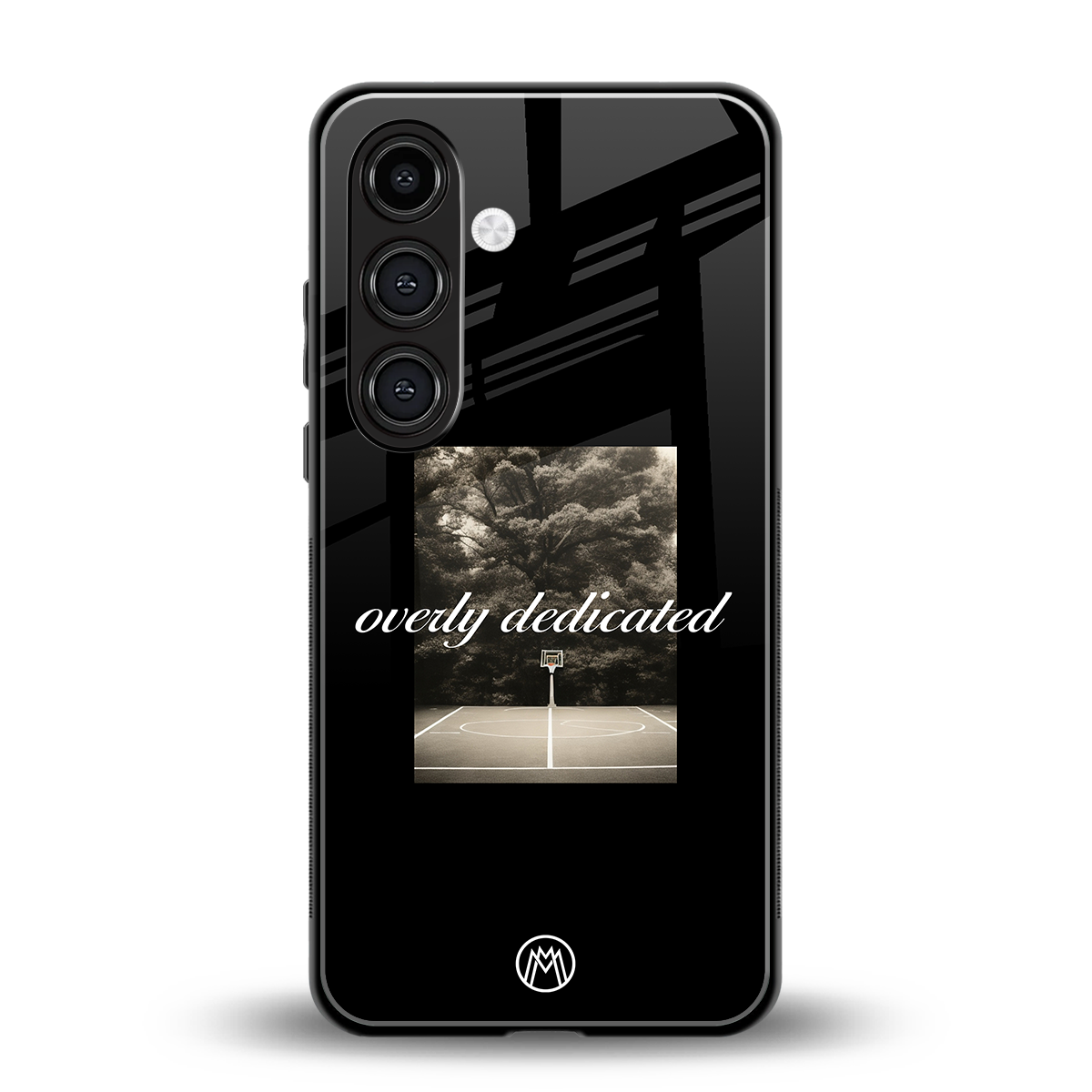 dedication back phone cover | glass case for samsung galaxy s24 plus