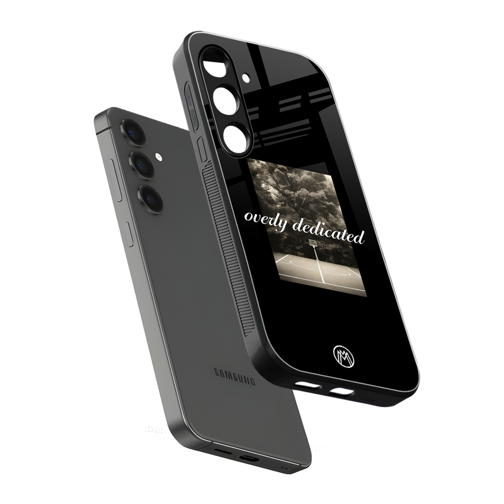 dedication back phone cover | glass case for samsung galaxy s24 plus