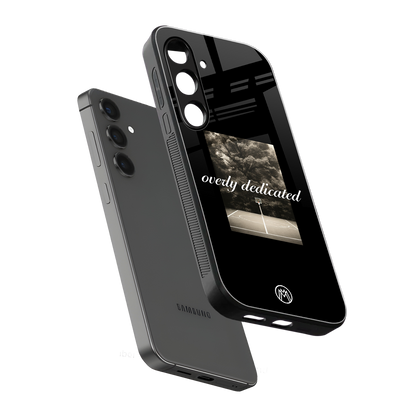 dedication back phone cover | glass case for samsung galaxy s24 fe