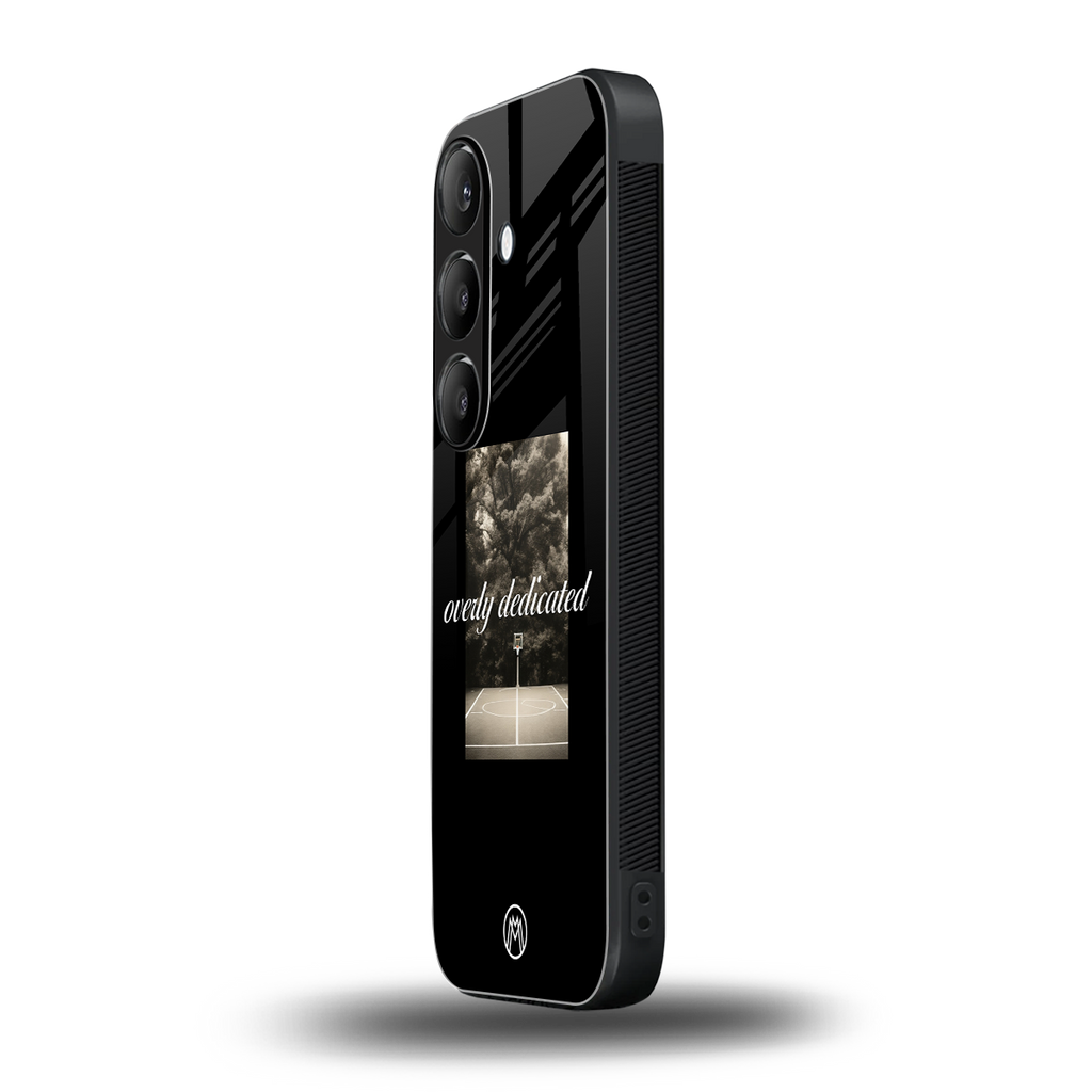 dedication back phone cover | glass case for samsung galaxy s24