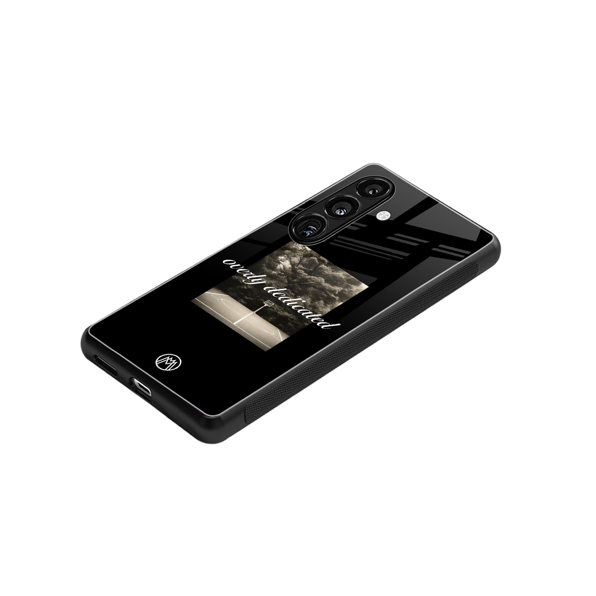 dedication back phone cover | glass case for samsung galaxy s24 fe