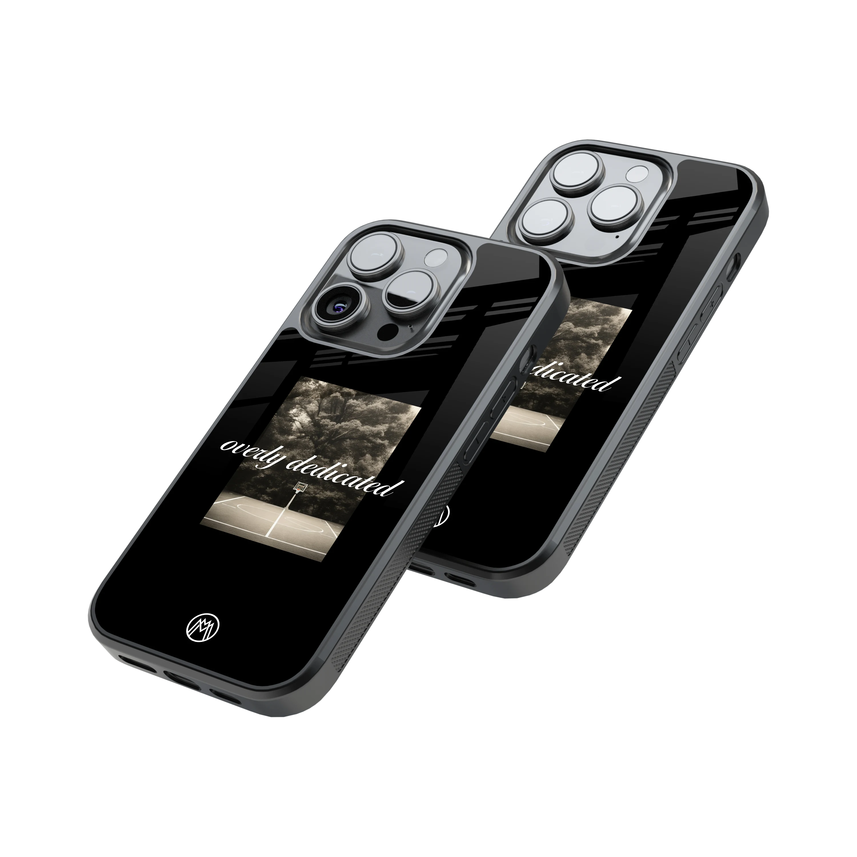 Protective Glass Back Phone Case Compatible with iPhone, Samsung, OnePlus, Pixel & More