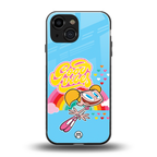 deedee good vibes back phone cover | glass case for iphone 13 mini