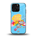 deedee good vibes back phone cover | glass case for iphone 13 pro
