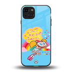 deedee good vibes back phone cover | glass case for iphone 15