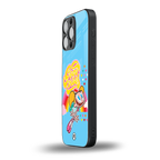 deedee good vibes back phone cover | glass case for iphone 16 pro max
