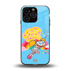 deedee good vibes back phone cover | glass case for iphone 16 pro