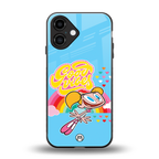 deedee good vibes back phone cover | glass case for iphone 16