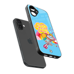 deedee good vibes back phone cover | glass case for iphone 16