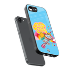 deedee good vibes back phone cover | glass case for iphone 16e