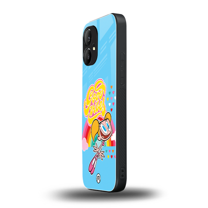 deedee good vibes back phone cover | glass case for nothing phone 1