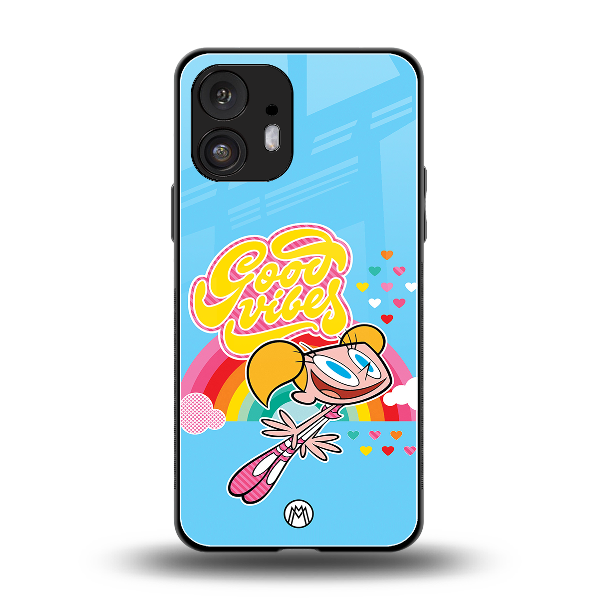deedee good vibes back phone cover | glass case for nothing phone 2