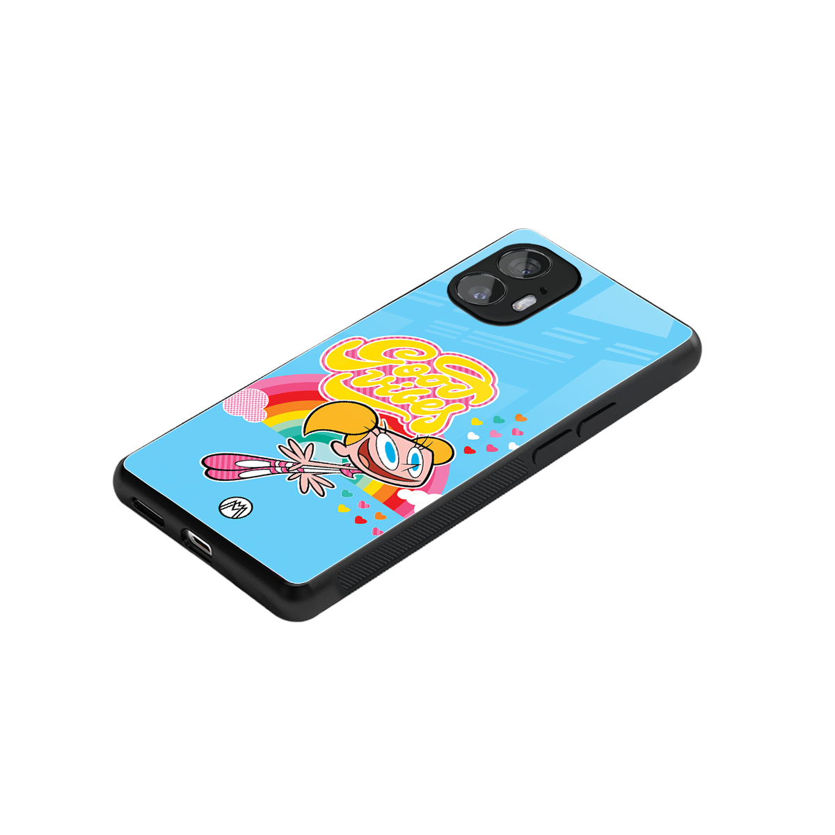 deedee good vibes back phone cover | glass case for nothing phone 2