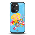deedee good vibes back phone cover | glass case for oneplus nord 3