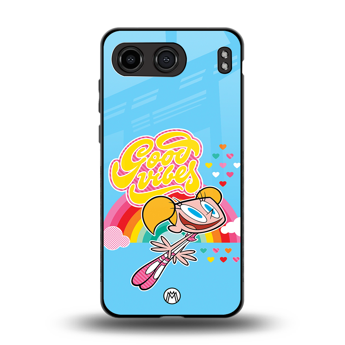 deedee good vibes back phone cover | glass case for oneplus nord 4