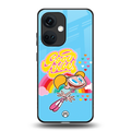 deedee good vibes back phone cover | glass case for oneplus nord ce 3
