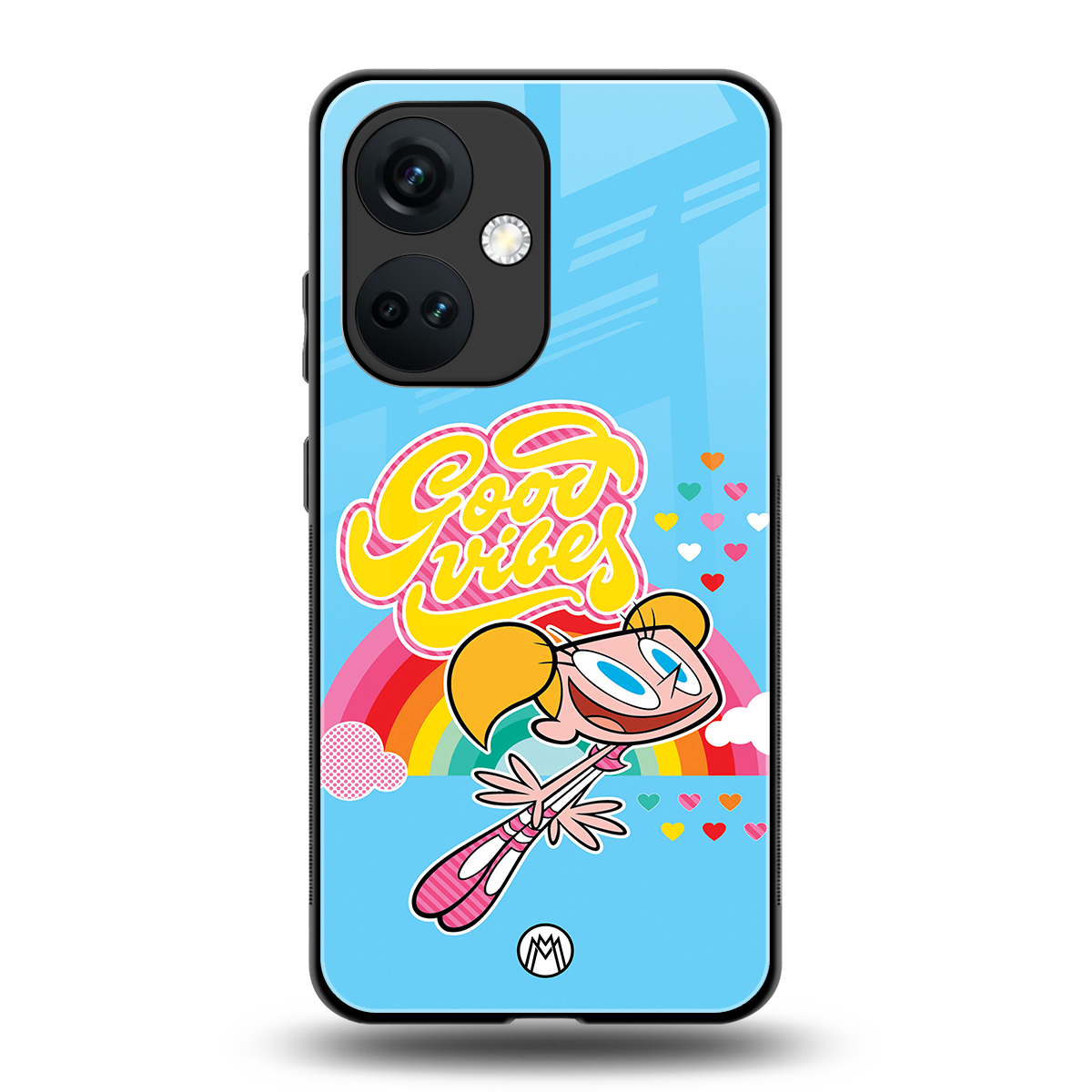 deedee good vibes back phone cover | glass case for oneplus nord ce 3