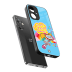 deedee good vibes back phone cover | glass case for oneplus nord ce 3