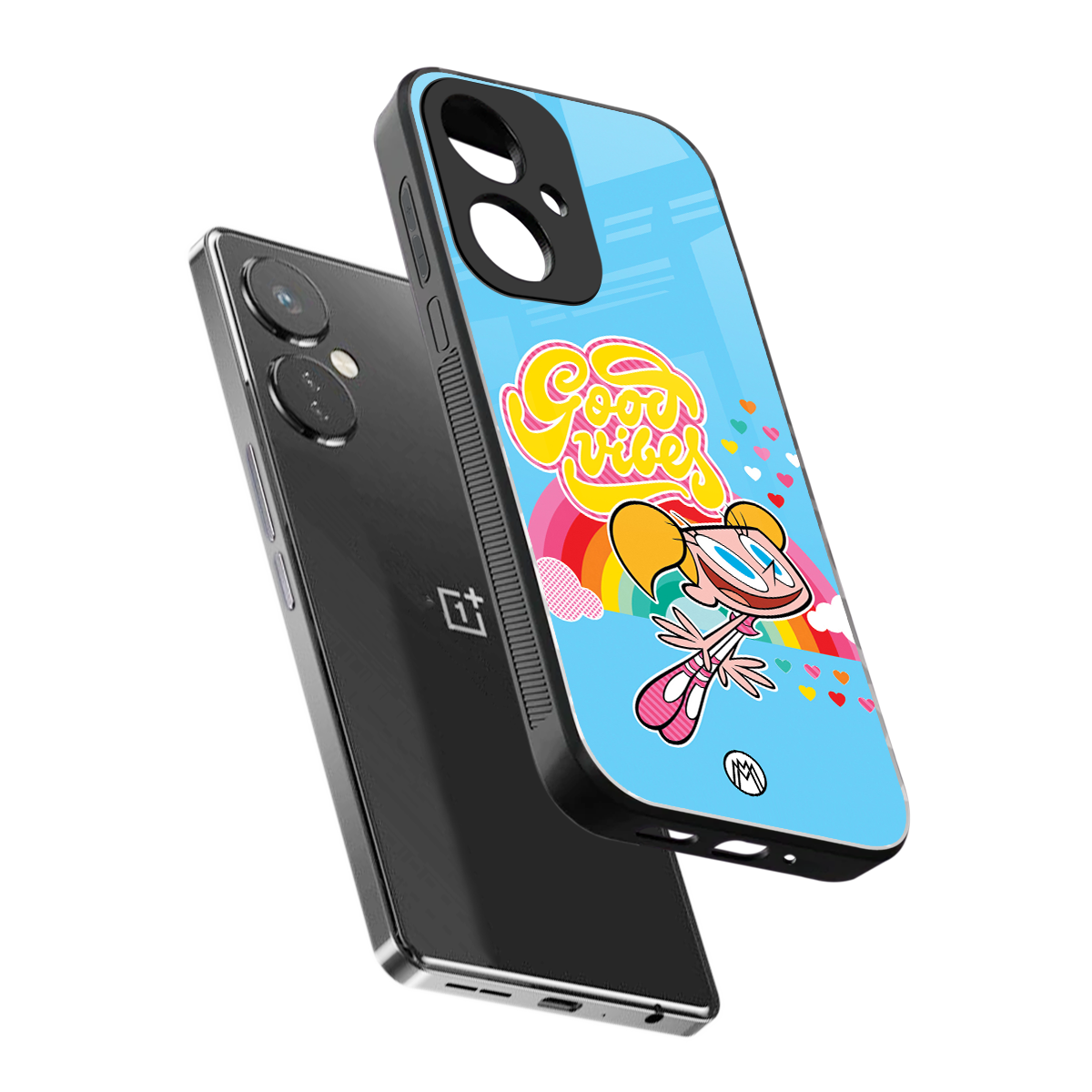deedee good vibes back phone cover | glass case for oneplus nord ce 3