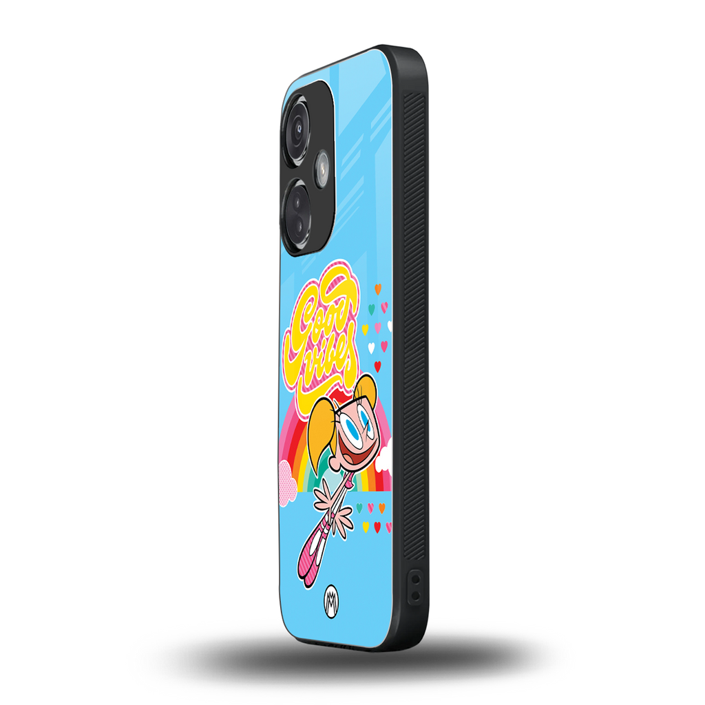deedee good vibes back phone cover | glass case for oneplus nord ce 3