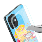deedee good vibes back phone cover | glass case for oneplus nord ce 3
