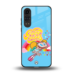 deedee good vibes back phone cover | glass case for oneplus nord ce 4 lite
