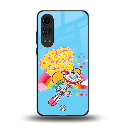 deedee good vibes back phone cover | glass case for oneplus nord ce 4 lite