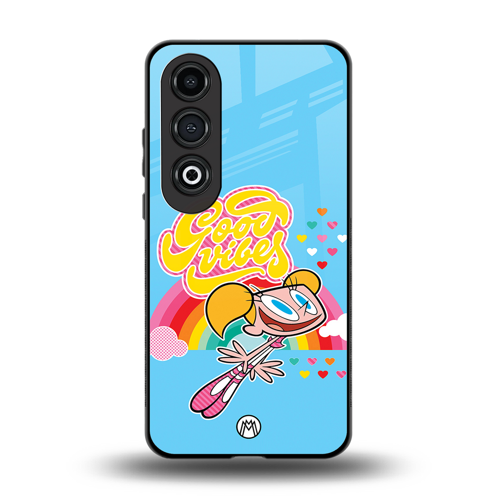 deedee good vibes back phone cover | glass case for oneplus nord ce 4