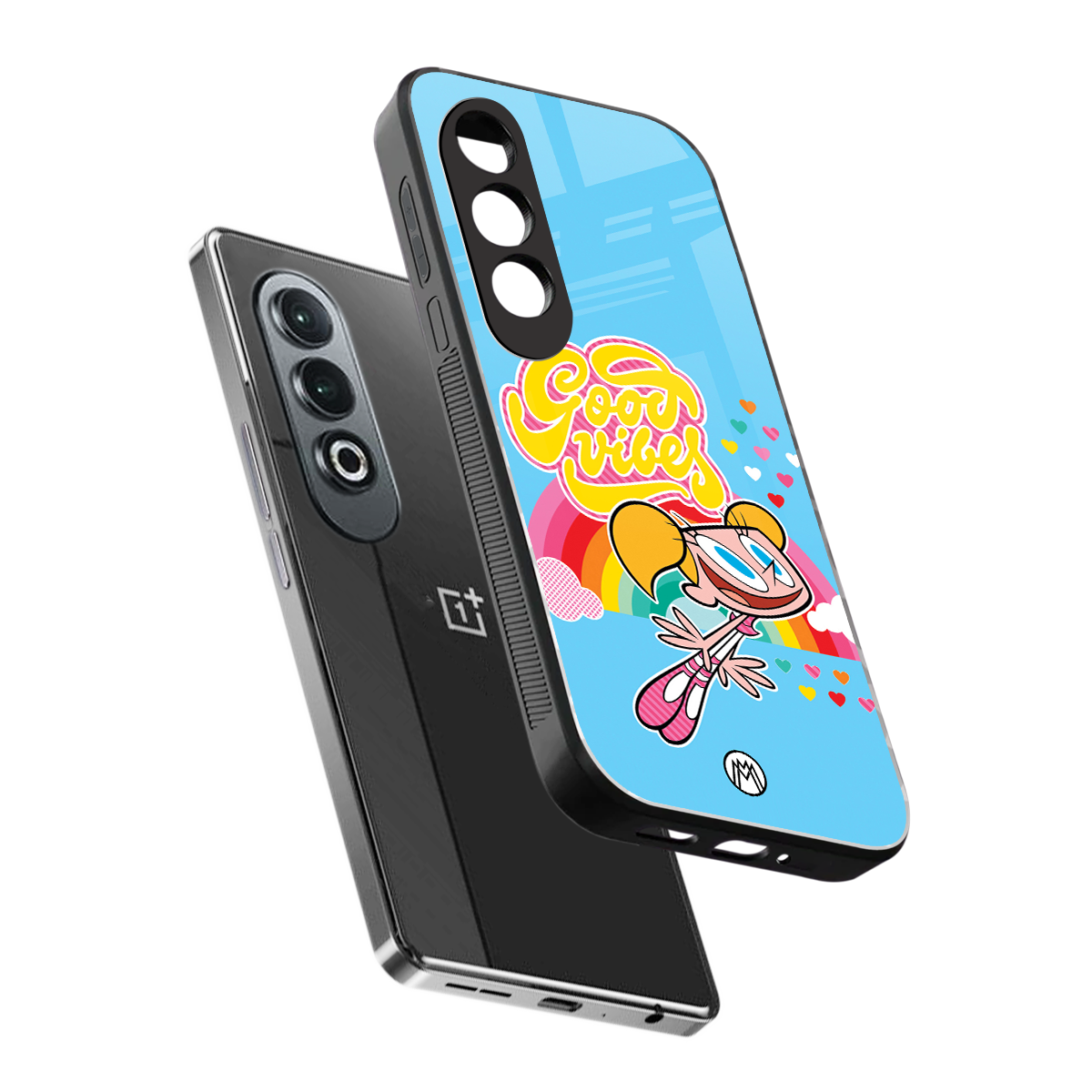 deedee good vibes back phone cover | glass case for oneplus nord ce 4