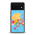 deedee good vibes back phone cover | glass case for google pixel 6 pro