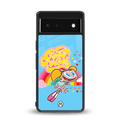 deedee good vibes back phone cover | glass case for google pixel 6