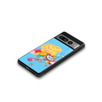 deedee good vibes back phone cover | glass case for google pixel 7 pro