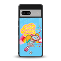 deedee good vibes back phone cover | glass case for Google Pixel 7